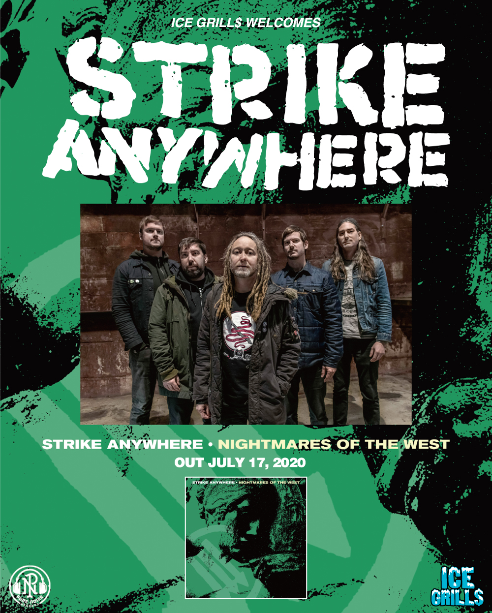 Strike Anywhere – New EP ‘Nightmares of the West’ out July 17, 2020