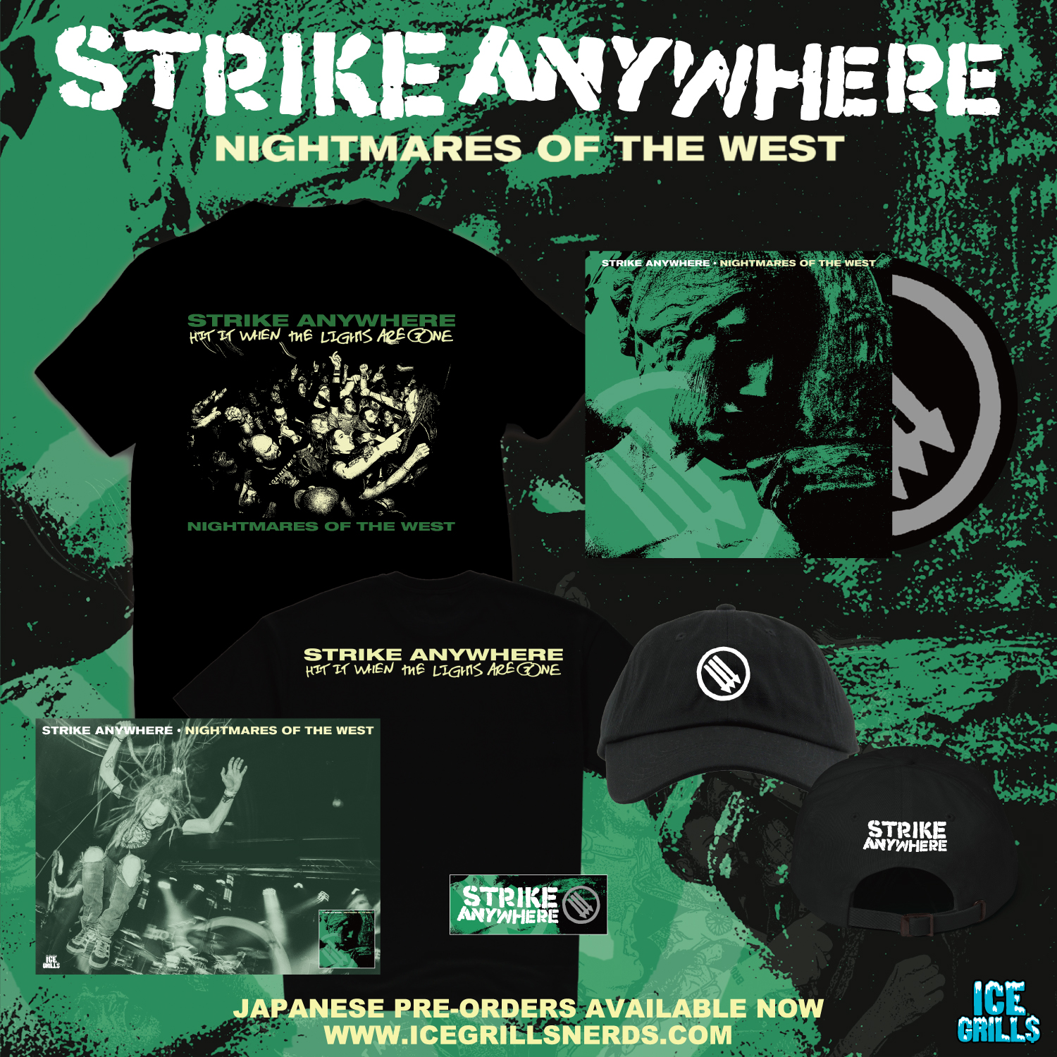 Strike Anywhere – New EP ‘Nightmares of the West’ Pre-orders