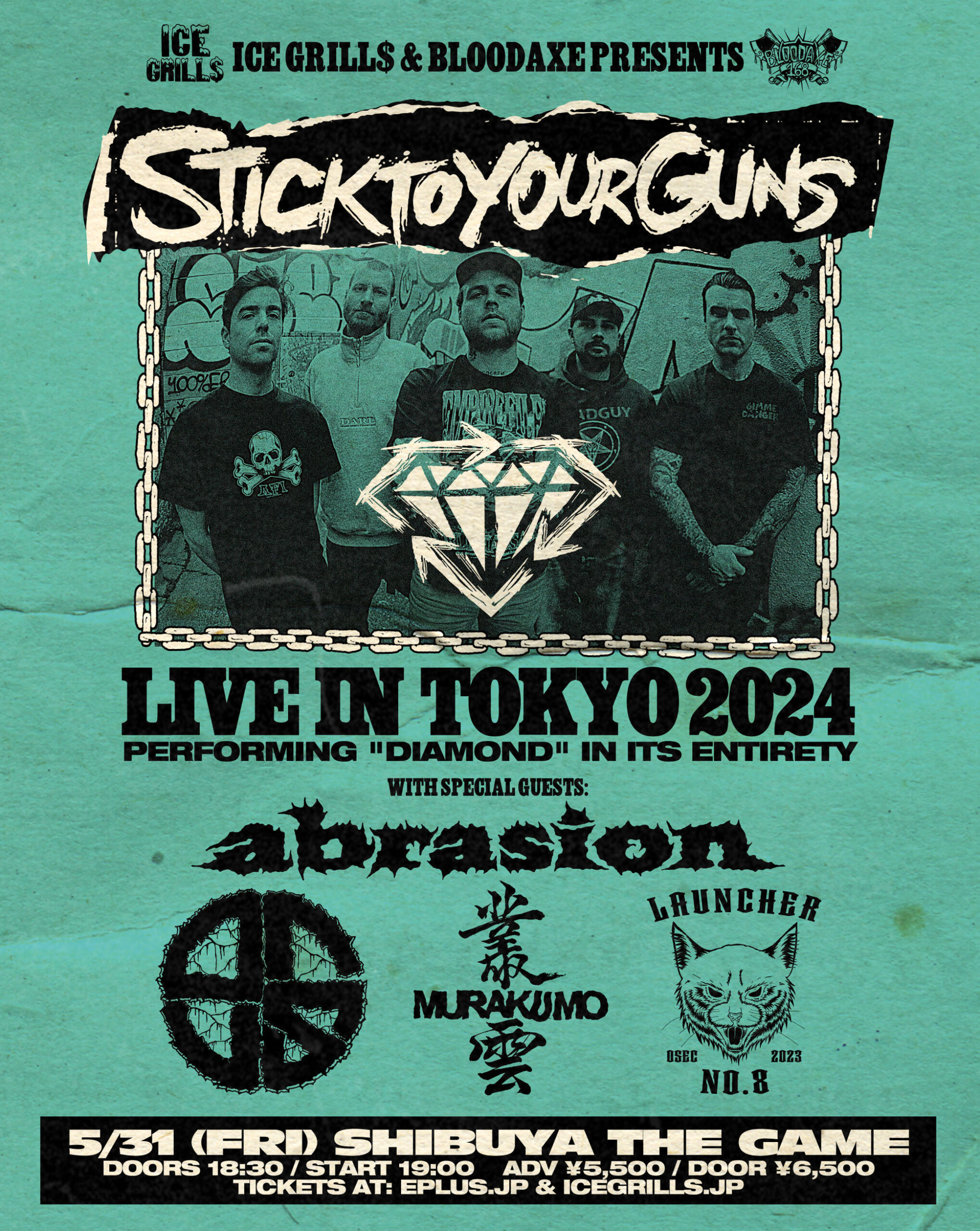 Stick To Your Guns – “Live In Tokyo” performing ‘DIAMOND’ in its entirety