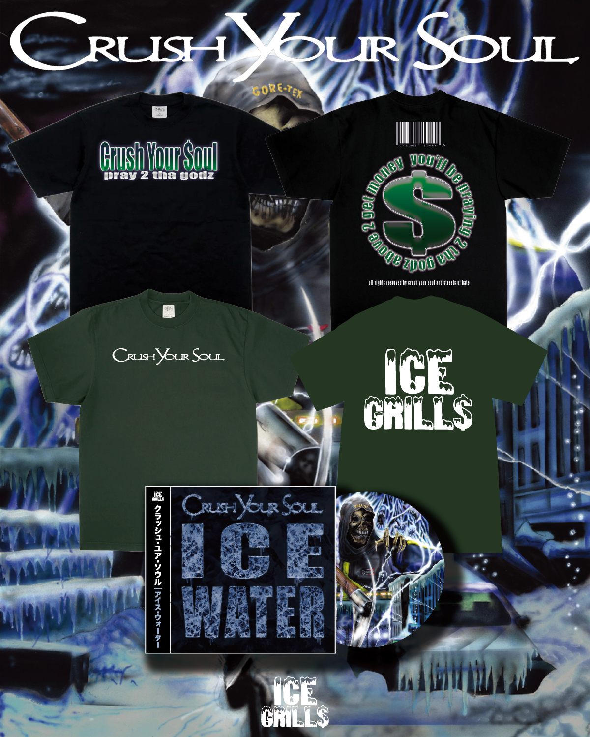 Crush Your Soul – Ice Water Pre-orders